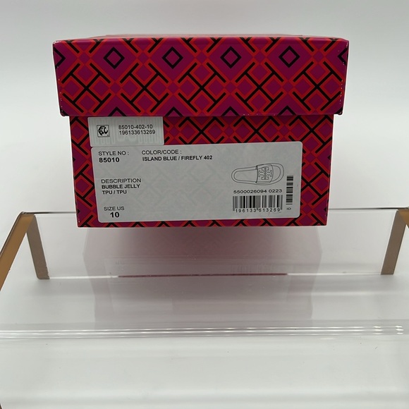 Tory Burch Bubble Jelly Island Blue/Firefly - Picture 11 of 16